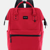 Himawari Waterproof Canvas Travel Backpack Bag with USB Port