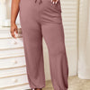 Basic Bae Full Size Soft Rayon Drawstring Waist Pants with Pockets