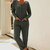 Buttoned Drop Shoulder Pocket Jumpsuit