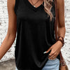 V-Neck Wide Strap Tank