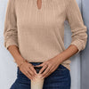 Round Neck Long Sleeve T-Shirt