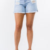 High Waist Denim Shorts