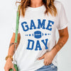 GAME DAY Round Neck Short Sleeve T-Shirt