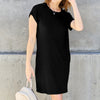 Round Neck Short Sleeve Dress