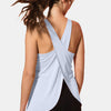 Crisscross Scoop Neck Active Tank