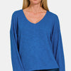 Zenana Dropped Shoulder Long Sleeve T-Shirt