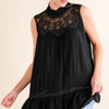 Sleeveless Ruffled Top