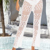 Cutout Straight Swim Pants