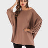 Perfee Round Neck Batwing Sleeve T-Shirt