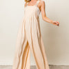 Sleeveless Wide Leg Jumpsuit 