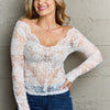 Ninexis Be Kind Off The Shoulder Lace Top